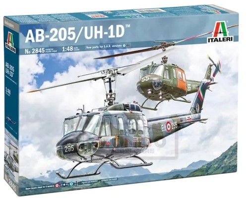 Italeri 205 uh - italeri, uh-1d