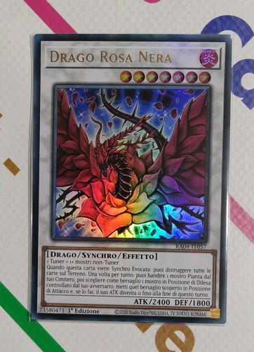 Drago rosa nera ultra - rosa,
