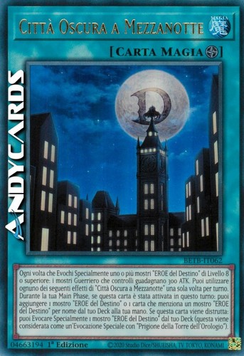 Città oscura mezzanotte - a,