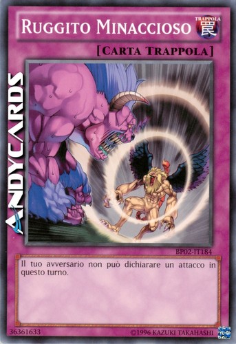 Ruggito minaccioso - minaccioso, •