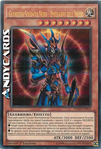 Glorioso soldato nero - glorioso,