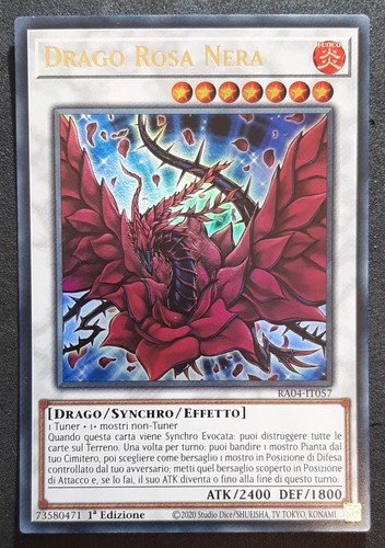 Drago rosa nera ultra - nera,