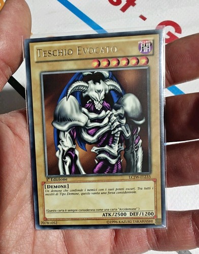 Teschio evocato oh - teschio, yu-gi-oh