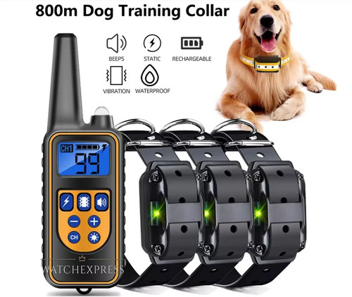 Collare cani scossa elettrico - collare,